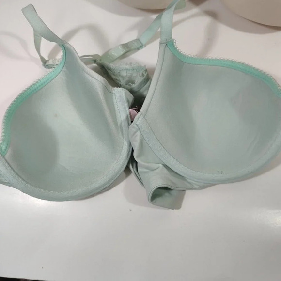 Victorias Secret Body By Victoria London Demi Bra Women Size 32DD Light Green - Picture 4 of 9